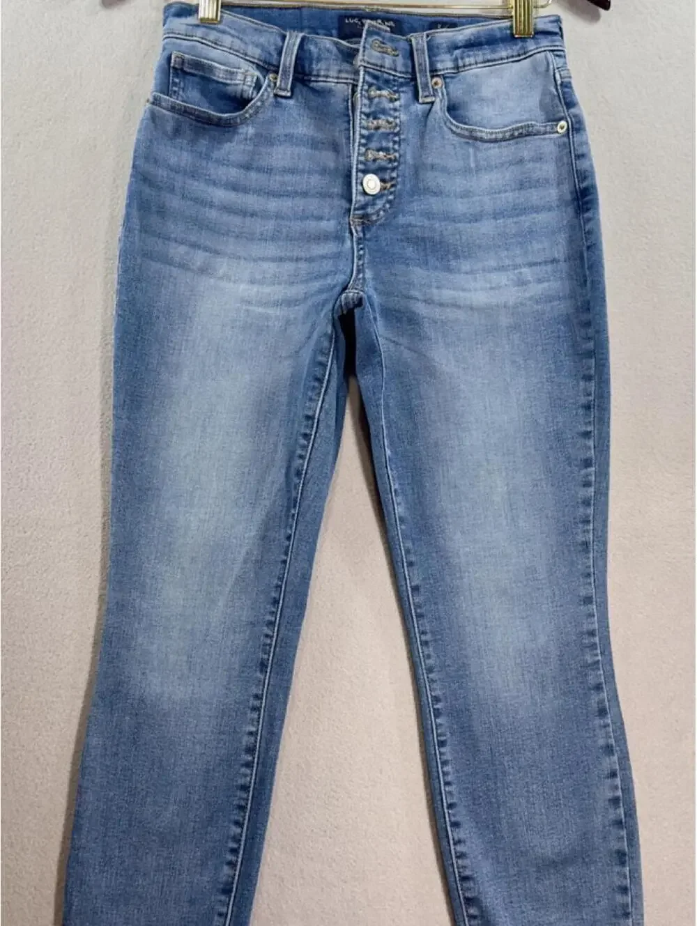 Lucky Brand Ava Mid Rise Super Skinny Jeans Size 2/26
